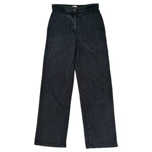 Wilfred Straight-Leg Jeans in Black
